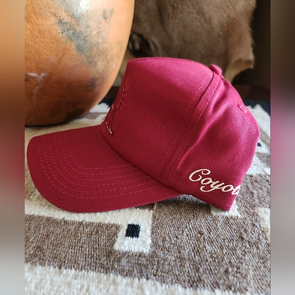 Arizona Coyotes Stevenson Ranch Red/Gold A Sun Adjustable Hat NWT - Picture 3 of 7